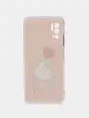 Коралловый чехол на Xiaomi Redmi Note 10T/10 5G/Poco M3 Pro / Сяоми Редми Нот 10T прозрачный