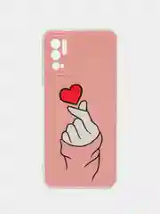 Коралловый чехол на Xiaomi Redmi Note 10T/10 5G/Poco M3 Pro / Сяоми Редми Нот 10T прозрачный