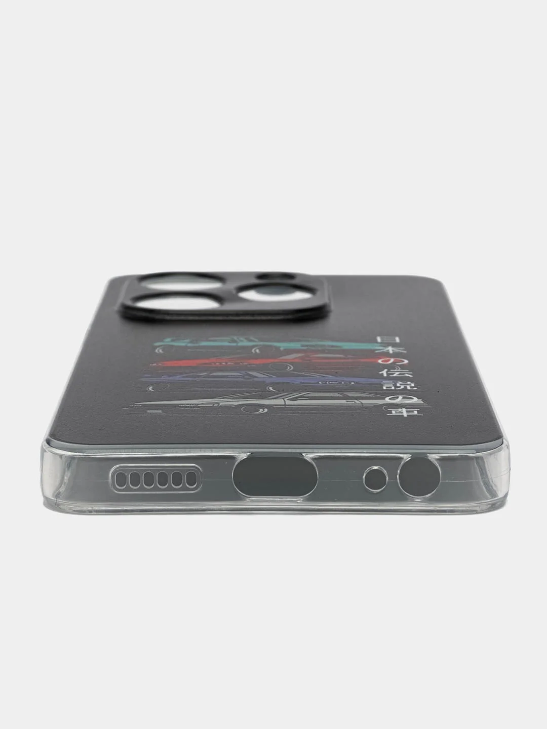 Хром чехол на Tecno Spark Go 2024/20C / Текно Спарк Го 2024/20C прозрачный, с рисунком