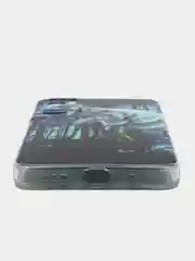 Синий чехол на Xiaomi Redmi Note 10T/10 5G/Poco M3 Pro / Сяоми Редми Нот 10T прозрачный