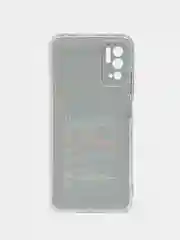 Хром чехол на Xiaomi Redmi Note 10T/10 5G/Poco M3 Pro / Сяоми Редми Нот 10T прозрачный