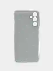 Хром чехол на Samsung Galaxy A15 / Самсунг А15 прозрачный, с рисунком, защита камеры