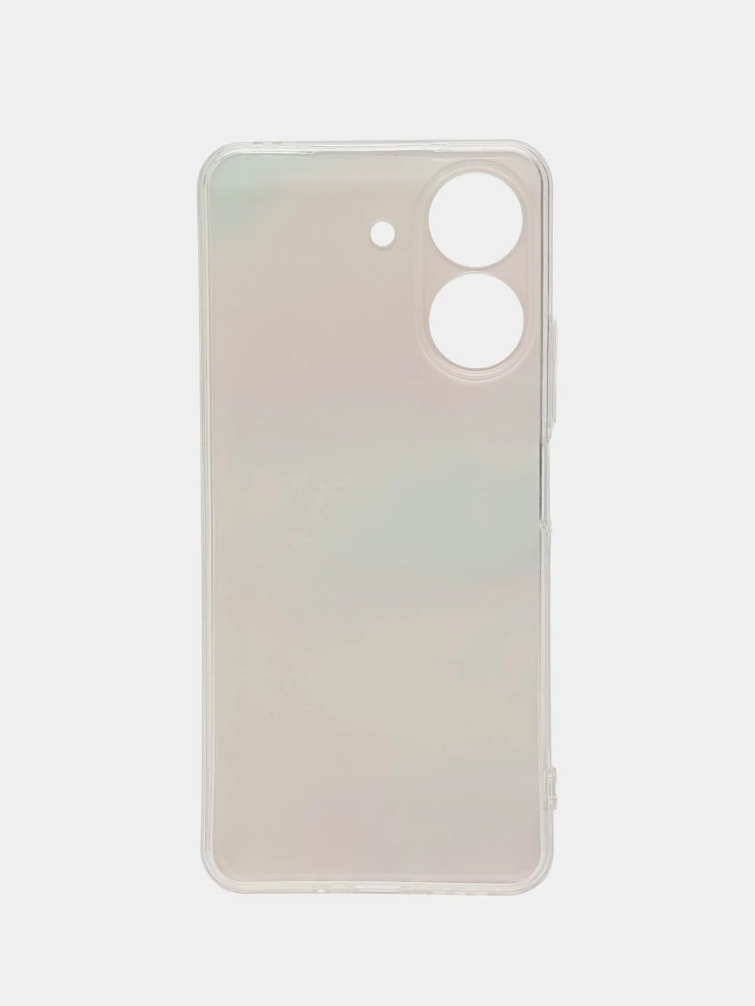 Пудровый чехол на Xiaomi Redmi 13C/Poco C65 / Сяоми Редми 13C/Поко С65 прозрачный, защита камеры