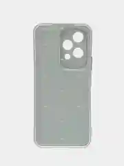 Черный чехол на Honor 200 Lite / Хонор 200 Лайт прозрачный, с рисунком, защита камеры