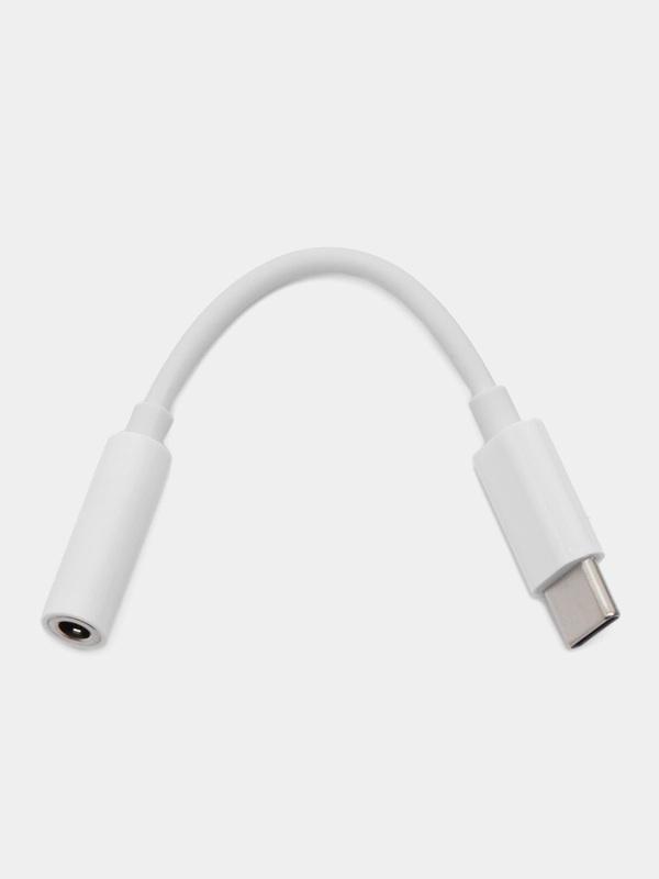 Aux адаптер переходник для наушников usb type-c аудио-разъём jack 3.5 mm