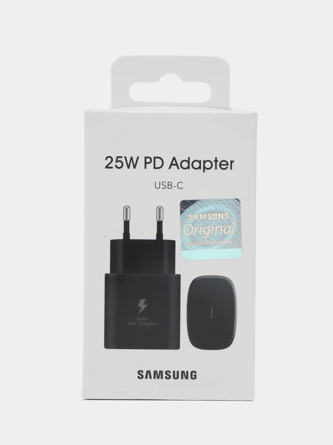 Черный сетевое зарядное устройство для Samsung TA800 Type-C,25W USB-C зарядка самсунг