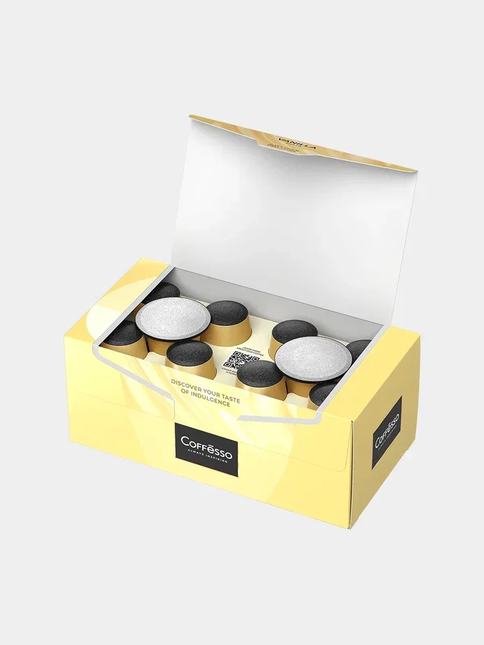 Кофе Coffesso Vanilla, в капсулах, 20 штук по 5 г