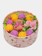 Минибукет из мыла,мыльных роз,подарочный набор, подарок учителю,коллеге