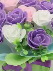 Пудровый букет из мягких игрушек и бабочек, светящийся, подарок