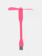 Розовый вентилятор USB