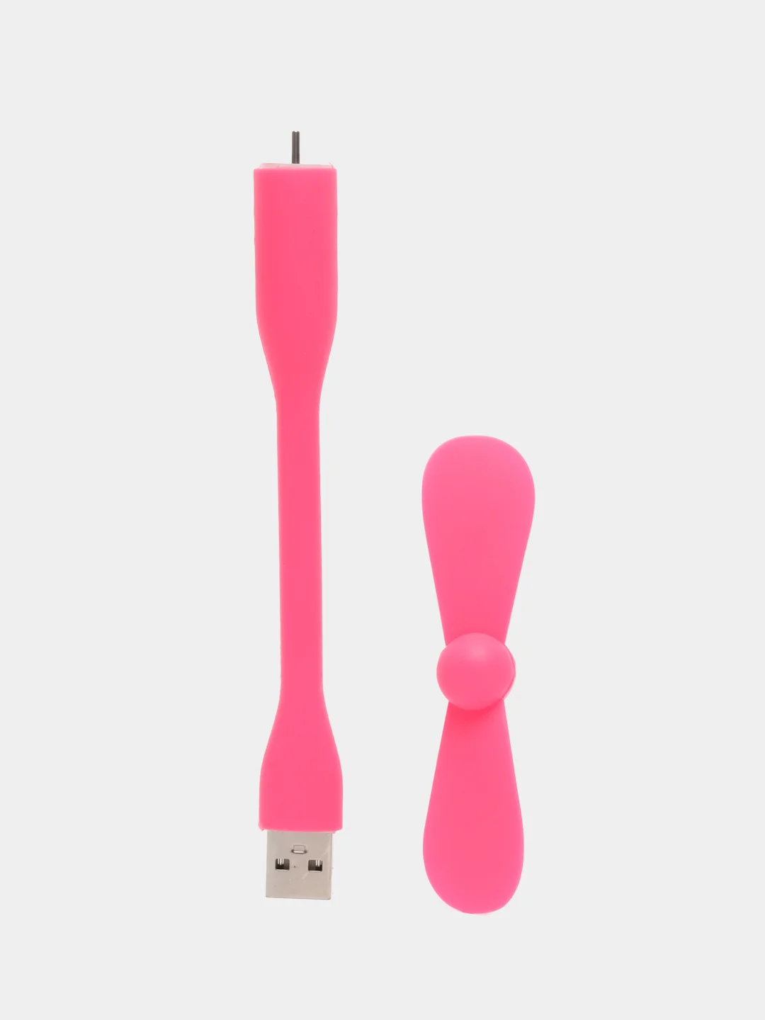 Розовый вентилятор USB
