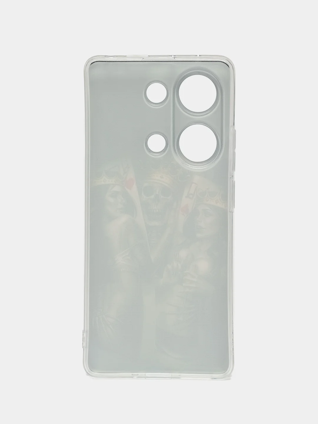 Оливковый чехол на Xiaomi Redmi Note 13 Pro 4G/Poco M6 Pro 4G прозрачный, с рисунком, защита камеры
