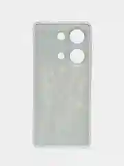 Оливковый чехол на Xiaomi Redmi Note 13 Pro 4G/Poco M6 Pro 4G прозрачный, с рисунком, защита камеры