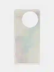 Ледяной силиконовый чехол на Vivo V30e / Виво В30е прозрачный, с рисунком, защита камеры