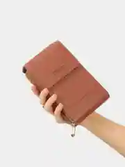 Медный женская сумочка-клатч, кошелек для телефона, сумка маленькая на плечо