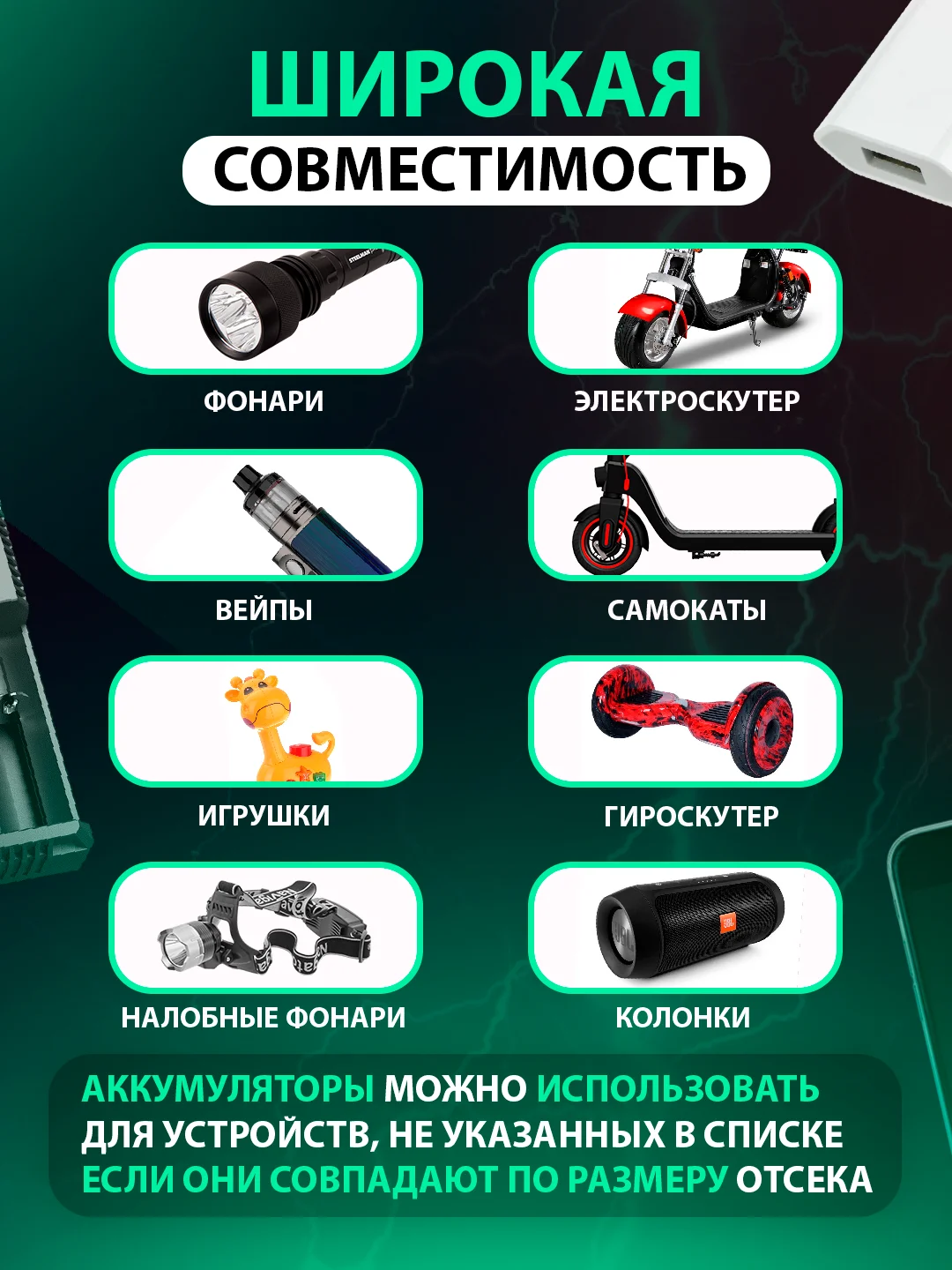 Розовый аккумуляторная батарейка Li-ion 18650, 2600 ма/ч, 5C