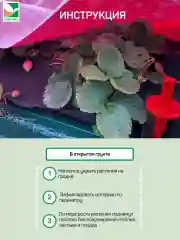 Красно-белый укрывной материал Агротекс 30 1,55х5м