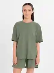 Пижама женская, футболка оверсайз и шорты