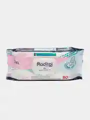 Влажные полотенца гигиенические 80 шт Maditol с Д-пантенолом, салфетки влажные