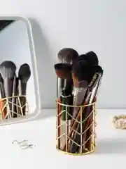 Золотой подставка для ручек и карандашей, косметики Birdhouse