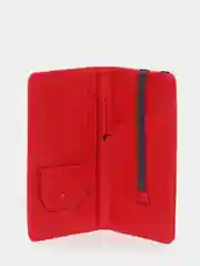Черный кошелек-обложка для документов, паспорта, карт и денег, с RFID защитой
