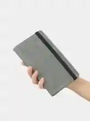 Черный кошелек-обложка для документов, паспорта, карт и денег, с RFID защитой