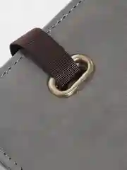 Серый кошелек-обложка для документов, паспорта, карт и денег, с RFID защитой