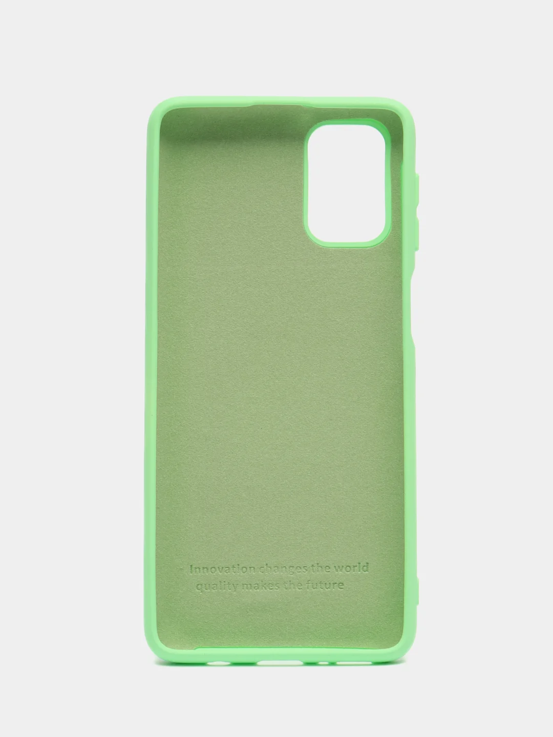 Салатовый чехол Silicone Case для Samsung M31S