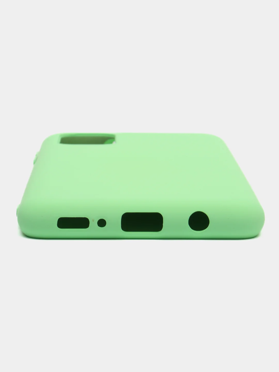Салатовый чехол Silicone Case для Samsung M31S