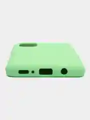 Салатовый чехол Silicone Case для Samsung M31S