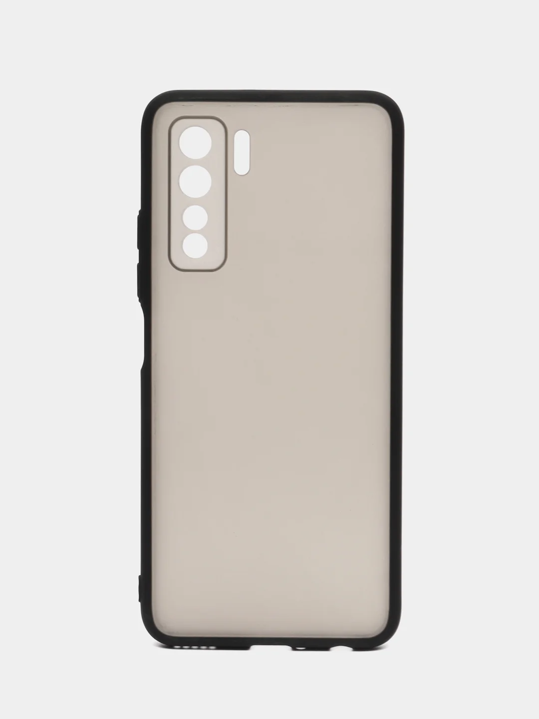 Черный чехол для Honor 30S защитный матовый