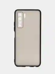 Черный чехол для Honor 30S защитный матовый