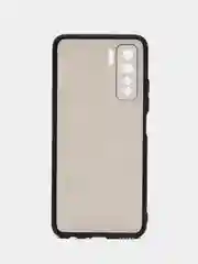 Черный чехол для Honor 30S защитный матовый