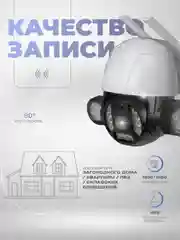 Поворотная камера видеонаблюдения WIFI IP Ps-Link PS-WPE20 c мощной LED подсветкой