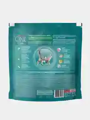 Сухой корм Purina ONE для кошек при домашнем образе жизни с индейкой и злаками, 1,5 кг