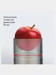 Черный соковыжималка Blackton Bt J2110, 650 Вт, 2 СКОРОСТИ, Объемом 0,8л