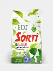 Стиральный порошок SORTI Color "Цветущий лен", 2,4 кг