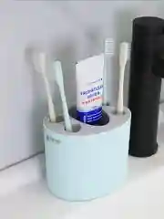Стакан для зубных щеток / подставка для зубной пасты и щетки / органайзер для косметики