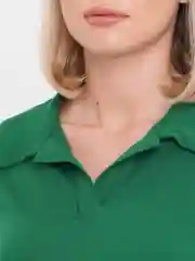Зеленый костюм брючный летний