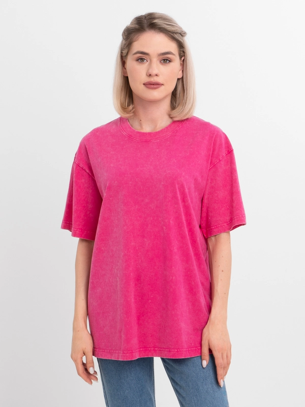 Женская футболка oversize варёнка, однотонная футболка , базовая футболка, летняя футболка