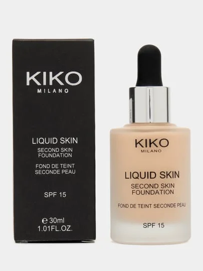 Бежевый тональная основа SPF 15 / Тональный крем с эффектом второй кожи