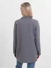 Серый пиджак женский однотонный, оверсайз , жакет, блейзер, серый, Sineke