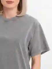 Серый женская футболка oversize варёнка, однотонная футболка , базовая футболка, летняя футболка