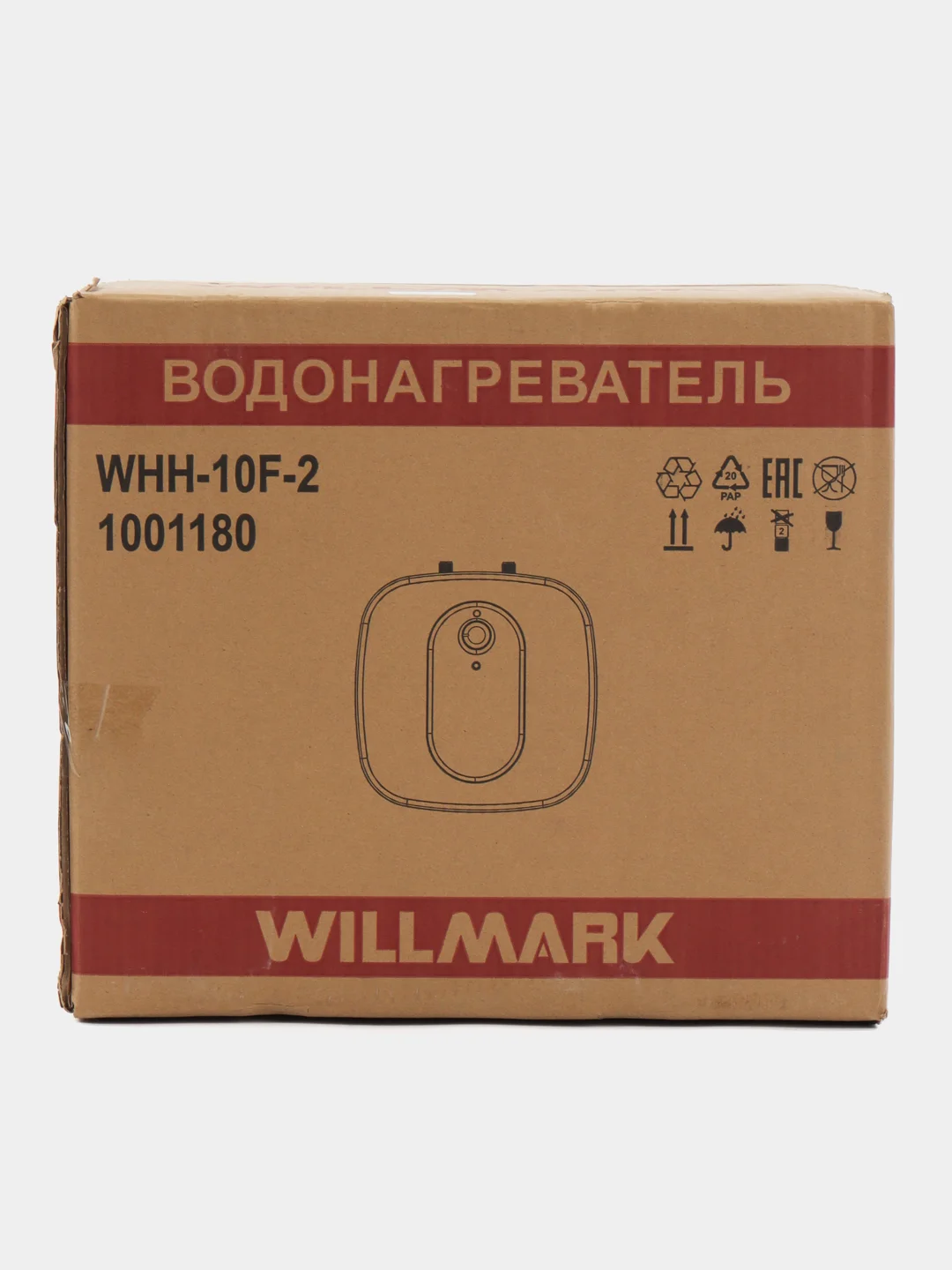 Водонагреватель WILLMARK WHH-10F-2 10л, вертикальный, 1500Вт