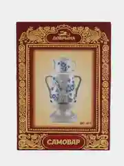 Самовар Добрыня DO-415 белкерам 4л ГЖЕЛЬ заварник 1л