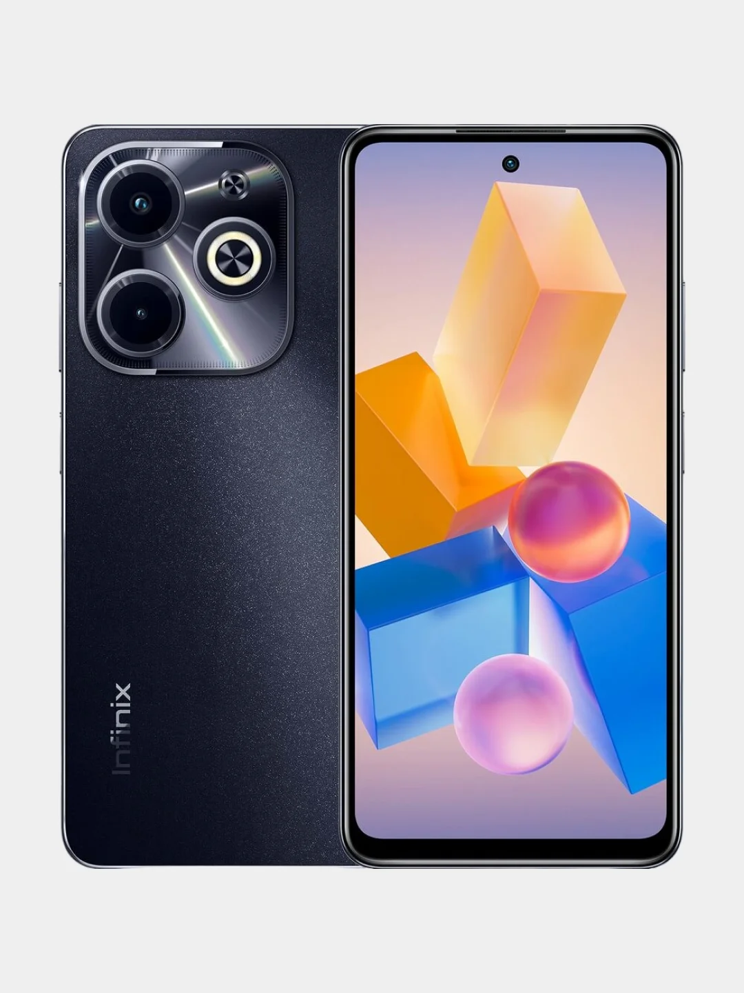 Черный смартфон Infinix HOT 40i 8/256 ГБ