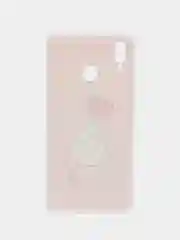Коралловый силиконовый чехол на Honor 8X / Хонор 8Х прозрачный, с рисунком, защита камеры
