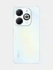Белый смартфон Infinix SMART 8 Plus 4/128ГБ