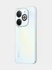 Белый смартфон Infinix SMART 8 Plus 4/128ГБ