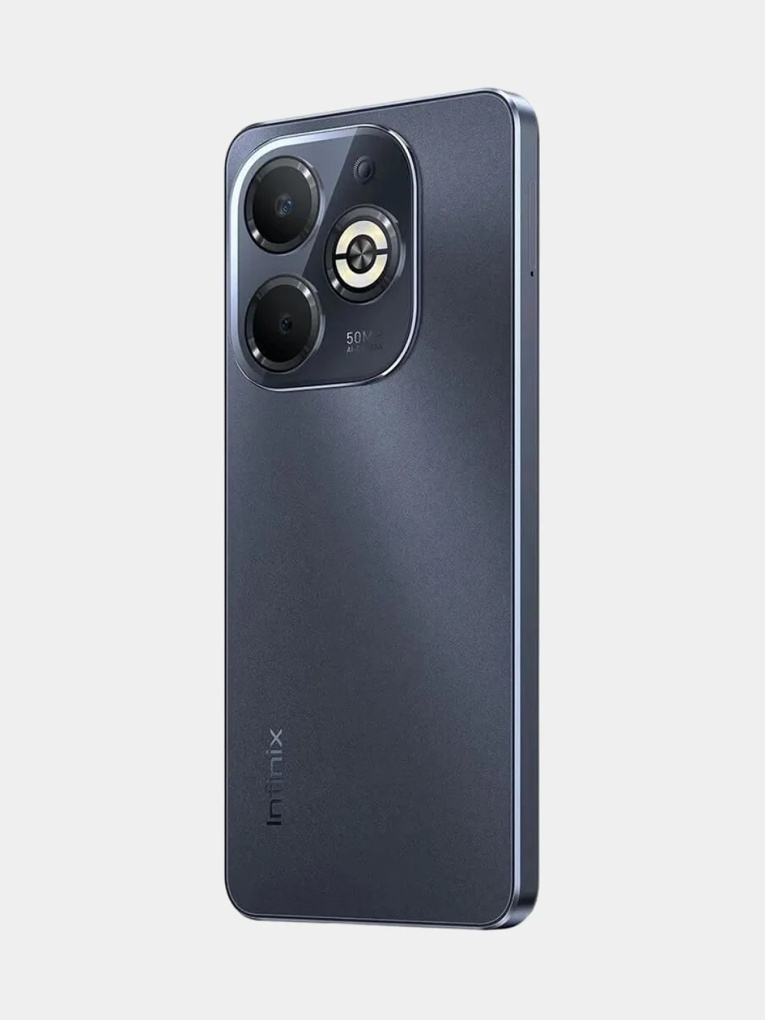 Черный смартфон Infinix SMART 8 Plus 4/128ГБ